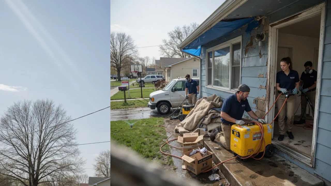 Basement Flood Cleanup in Salado, TX near me